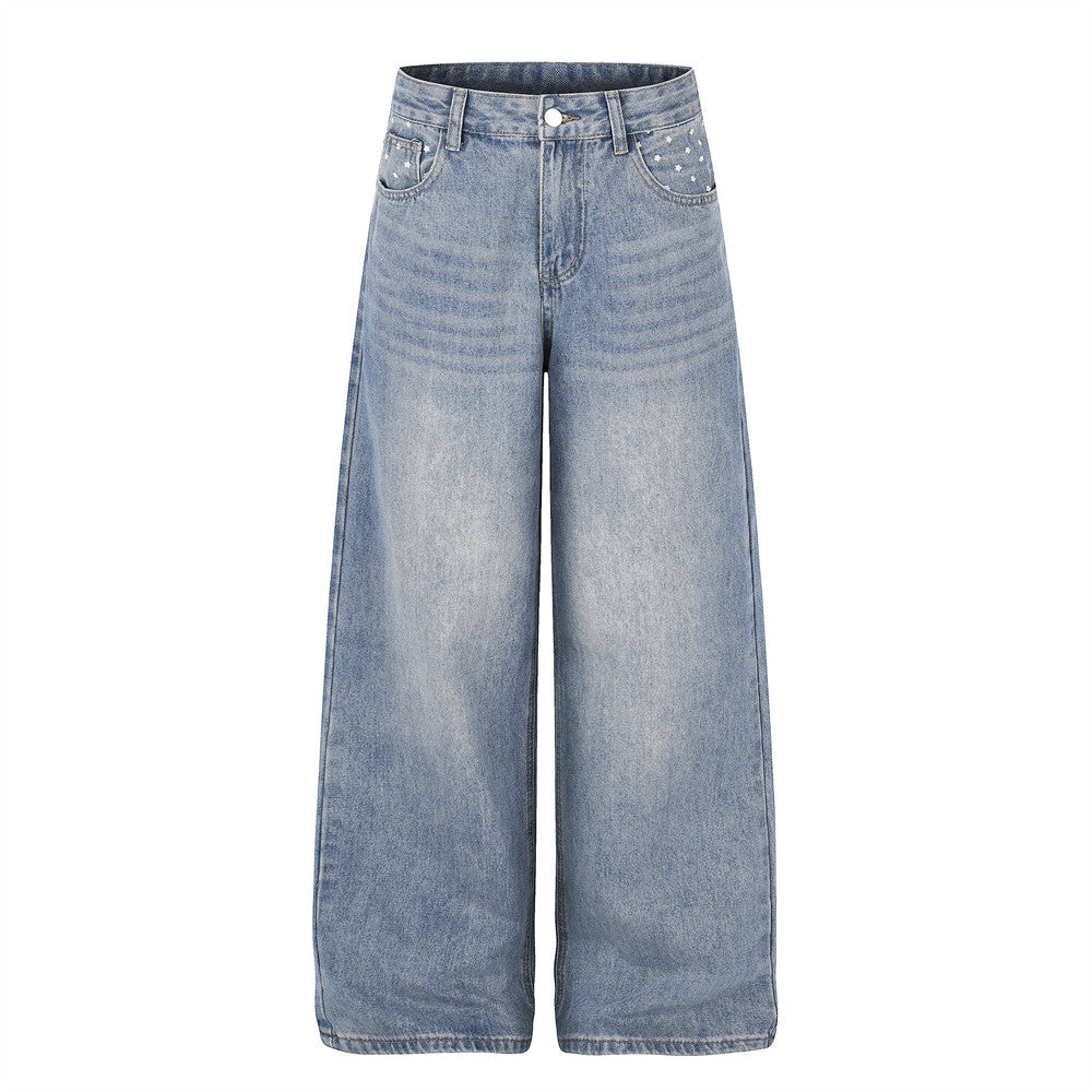 Make old washed denim jeans