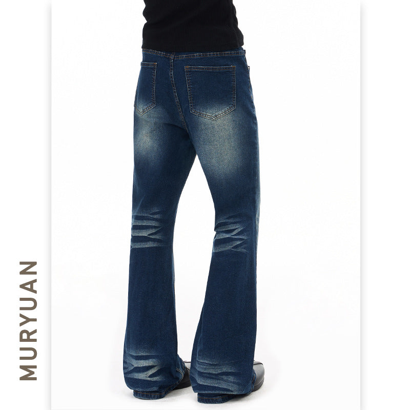 Street Style Slim Fit Stretch Flared Jeans