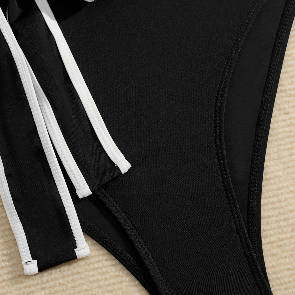 Black swimsuit bikini