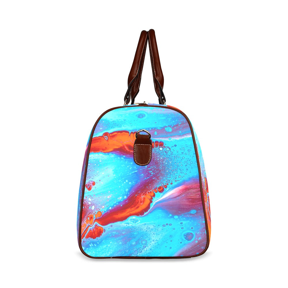 Travel Bag Brown (Small) (Model 1639)