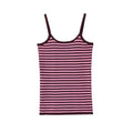 Spicy girl striped knitted camisole top