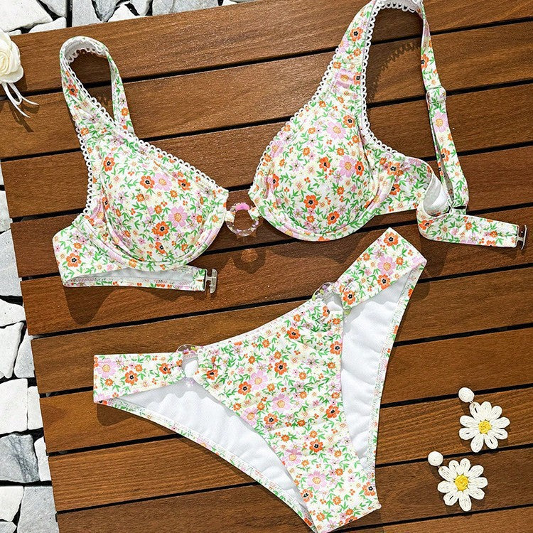 Floral bikini