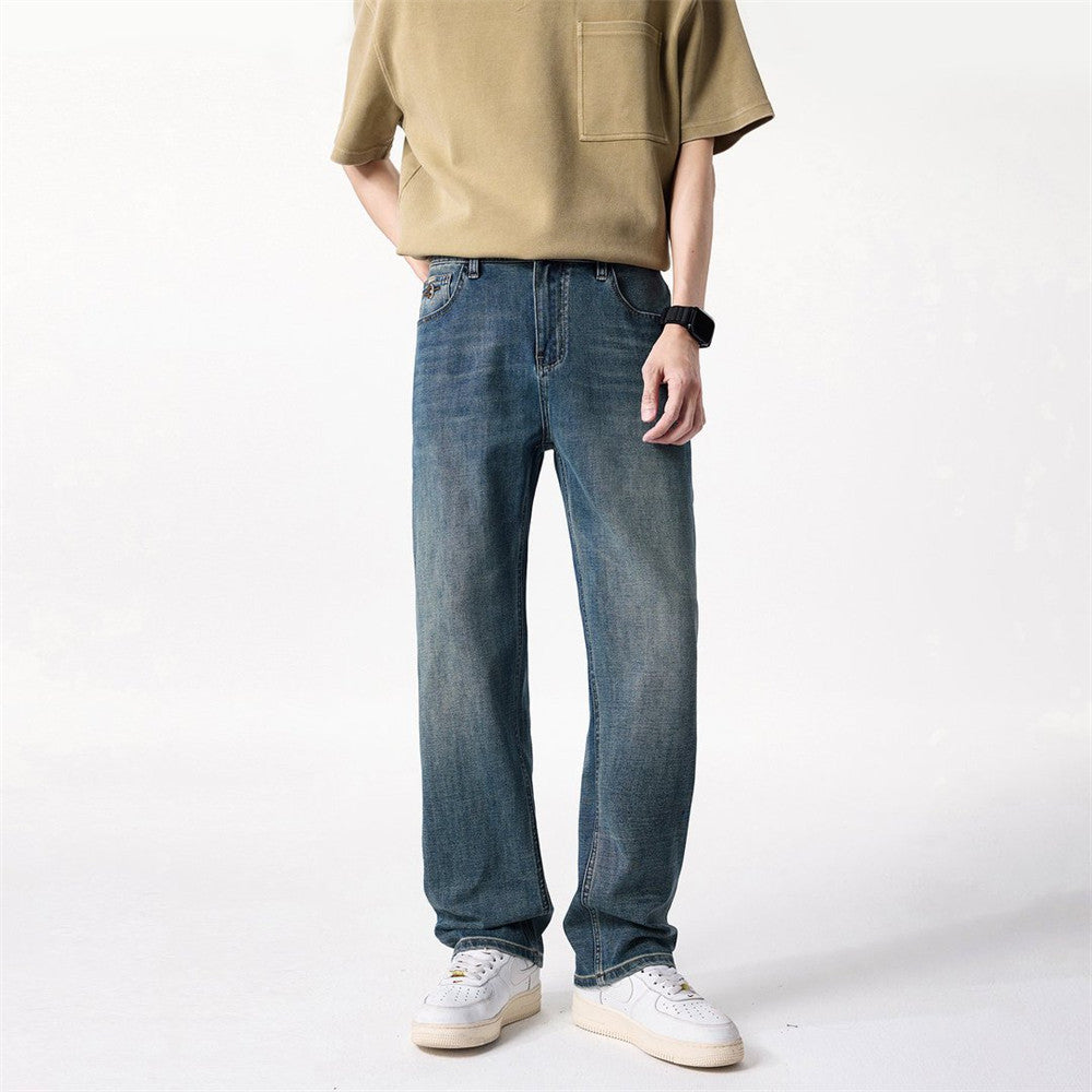 Wash and make old denim pants
