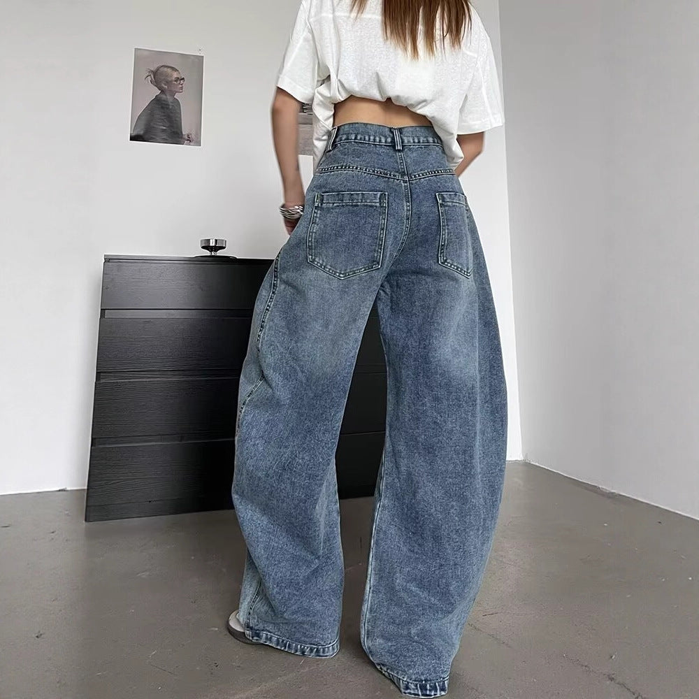 Jeans for Women with Letter Print,Casual Pants