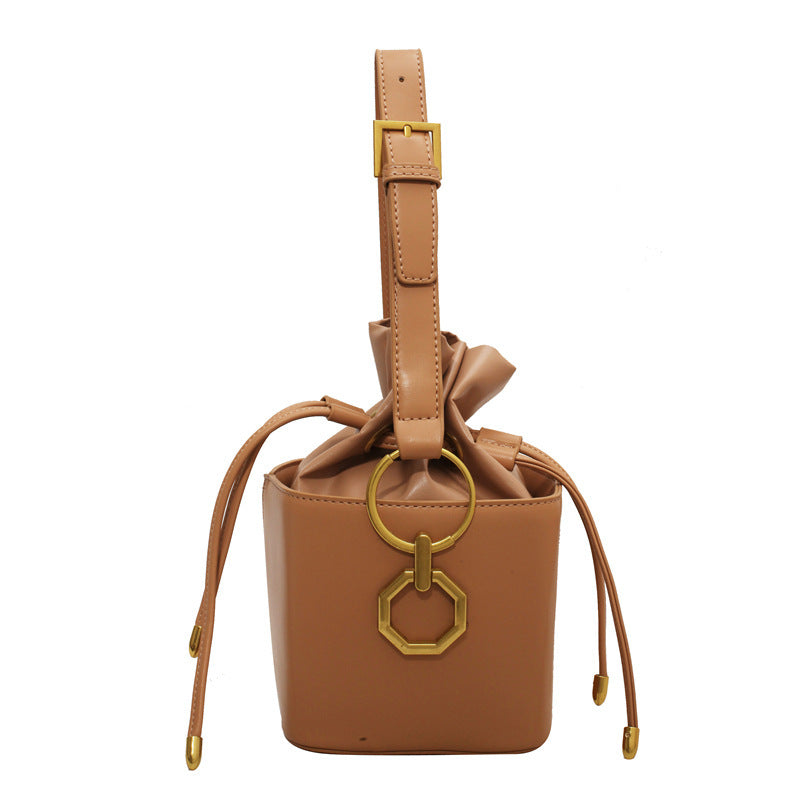 Crossbody Handheld Bucket Bag