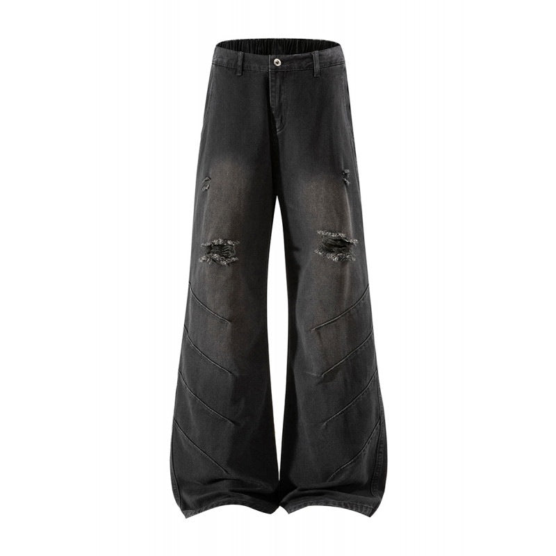Ripped Denim Pants for Men