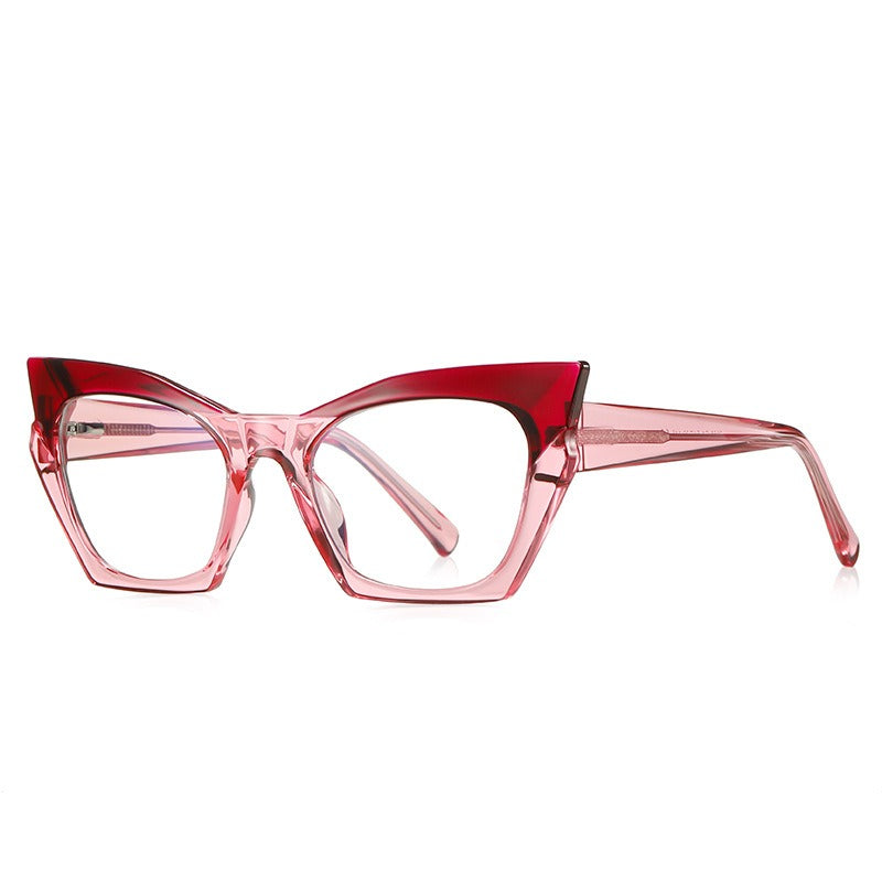 Anti blue light glasses frame flat glasses