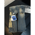 Street Style Ripped Straight Leg Jeans for Men