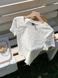 Loose short sleeved women's T-shirt