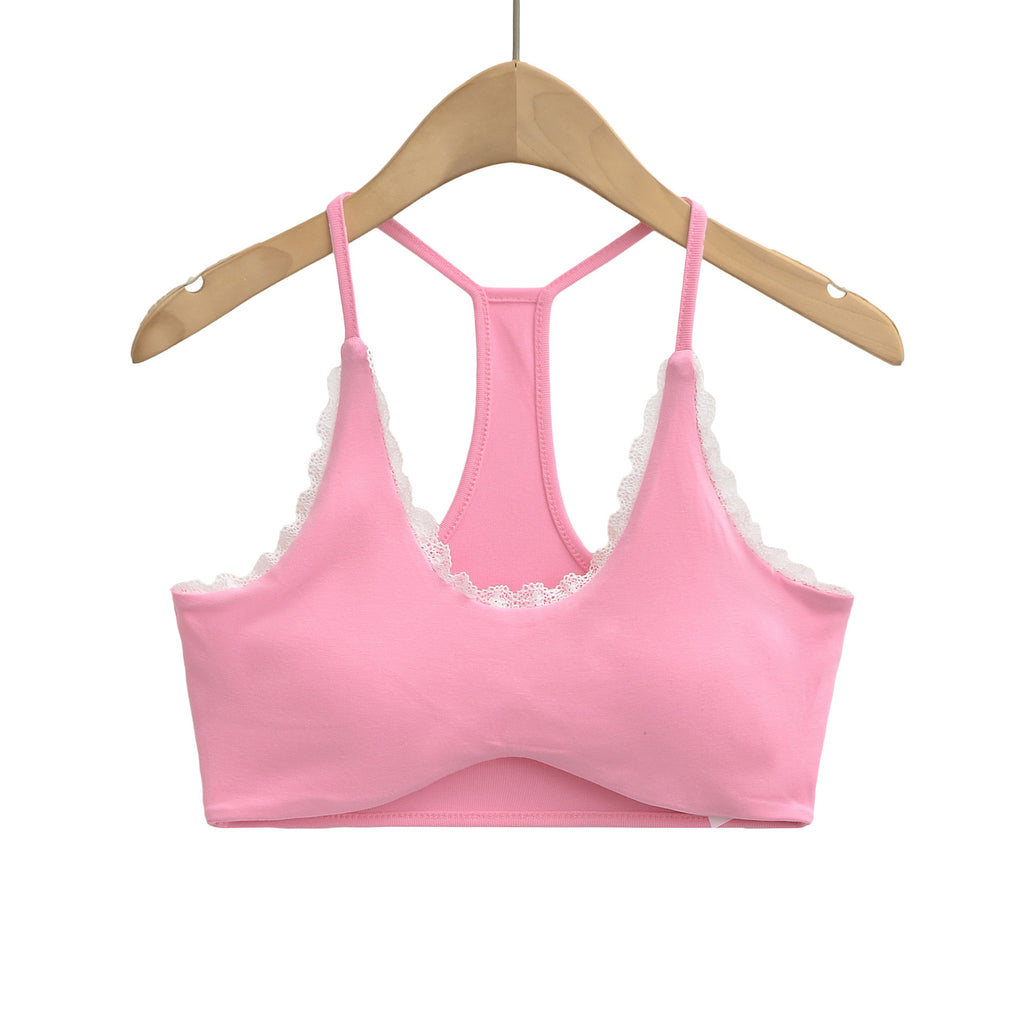 Sexy Lace Bralette with Padded Back Design for Women