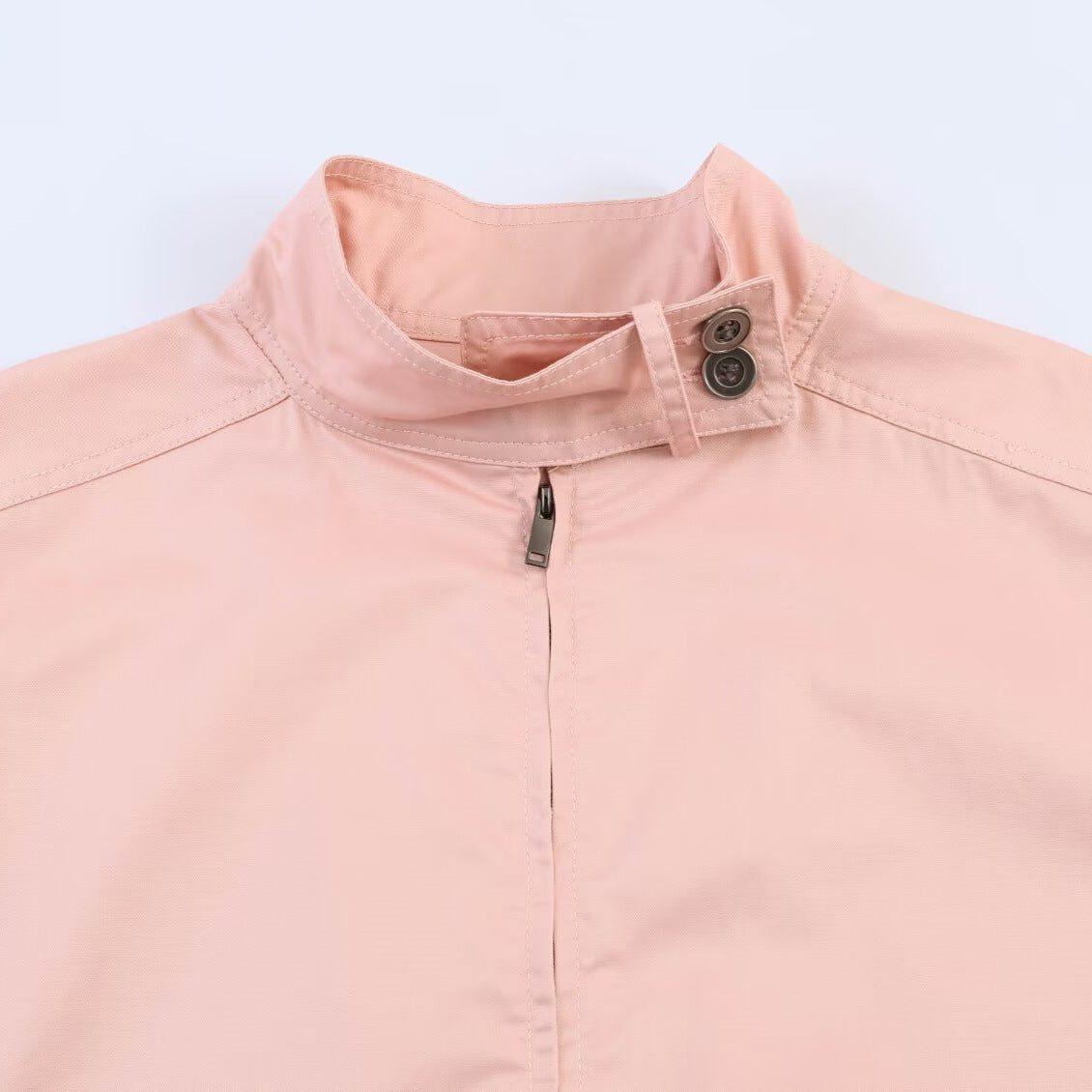 Retro style effect pocket jacket