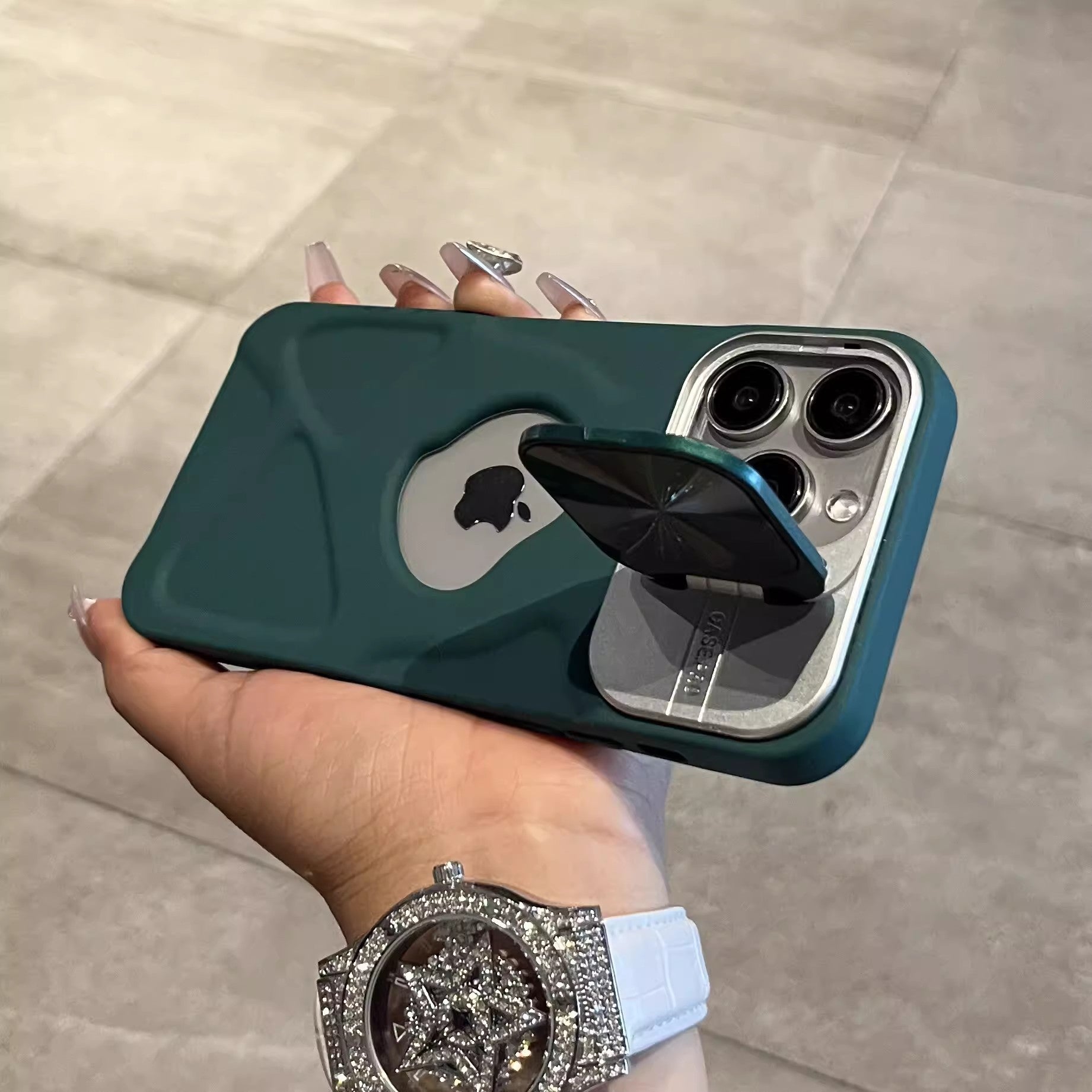 Magnetic suction suitable for iPhone 17 Promax lens holder phone case