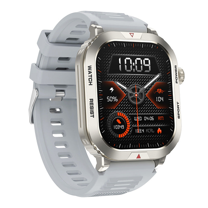 Smart Watch with Bluetooth Calling, Message Push Notification, Heart Rate Monitor, Step Counter, and Sports Tracking - ZW66 Smartwatch