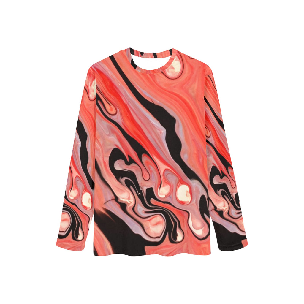 Women's All Over Print Pajama Top (Sets 07)