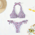 Floral Two-Piece Bikini Swimwear for Women