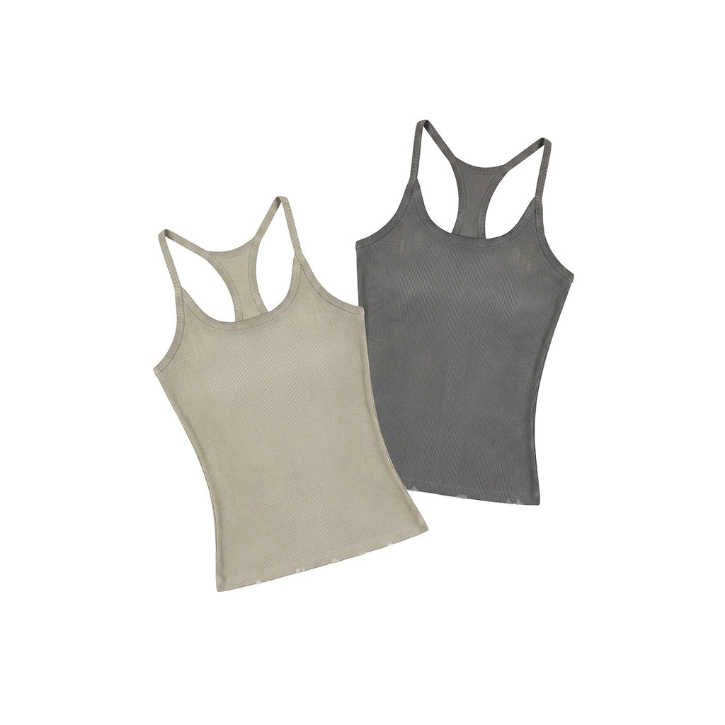 Crop Tank Top for Women Fitted Slimming Inner Wear or Outer Layer Top