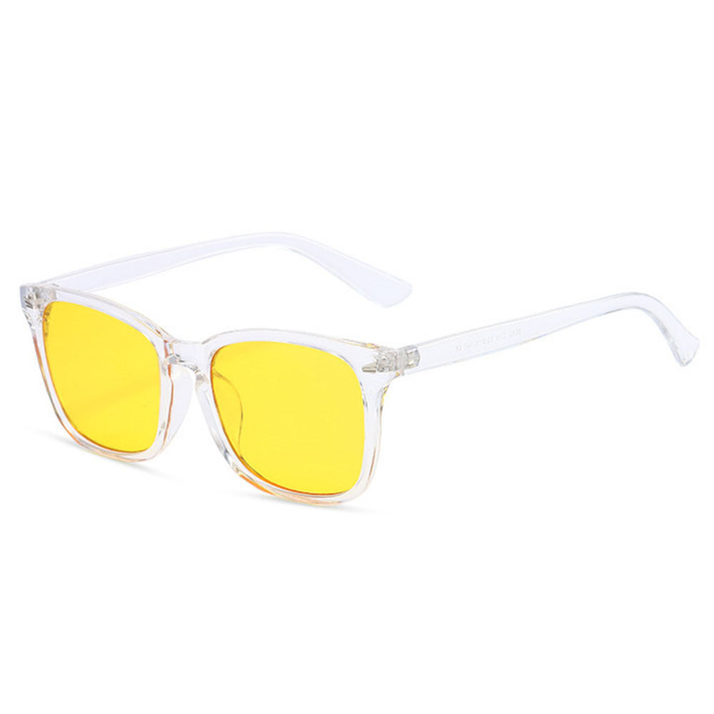 Gaming Phone Glasses Square Frame Eyewear Rivet Blue Light Blocking Glasses Wholesale