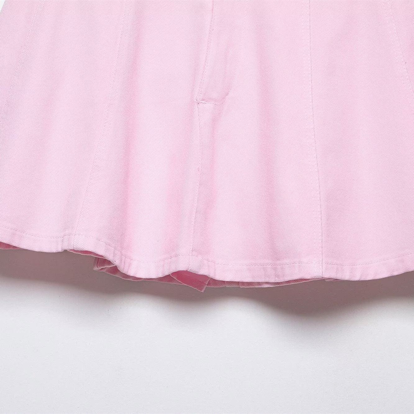 Hot girl high waist slimming A-line skirt pants