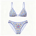 Printed Bikini Swimwear Two-Piece Set