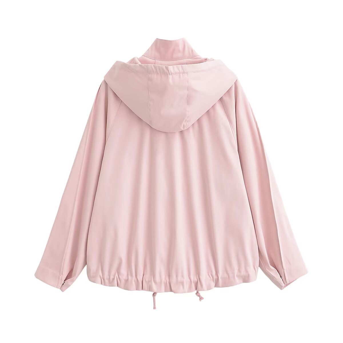 Loose casual hooded jacket
