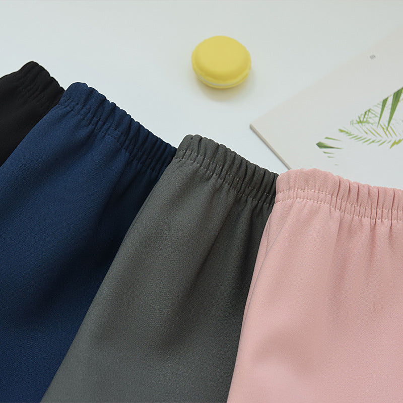 Girl's leggings with thin velvet