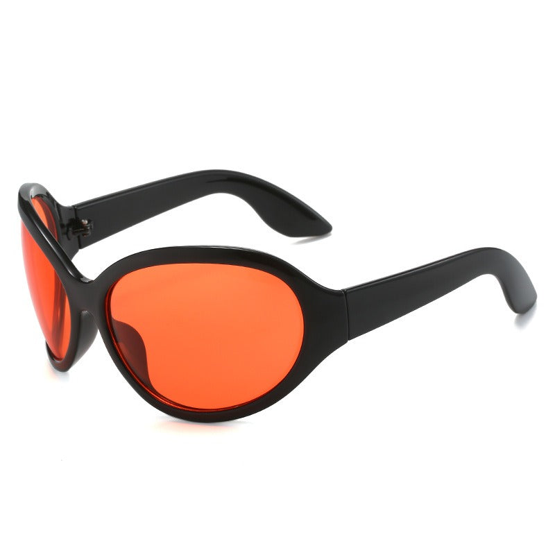Sunglasses personalized hip-hop large frame glasses alien sunglasses female