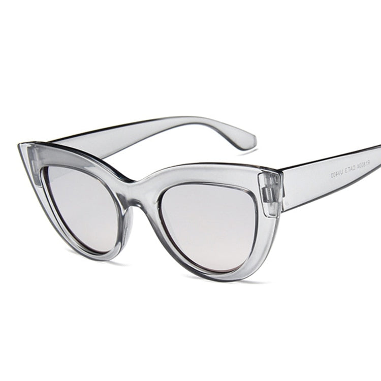 Cat Eye Fashion Sunglasses Women Vintage Luxury Brand Designer Black Glasses Sun Glasses For female UV400 Eyewear Shades