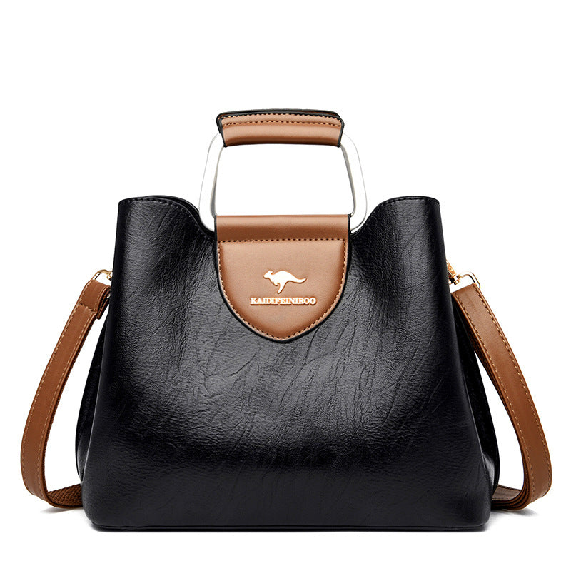 Cross shoulder bag women's handbag women's bucket bag