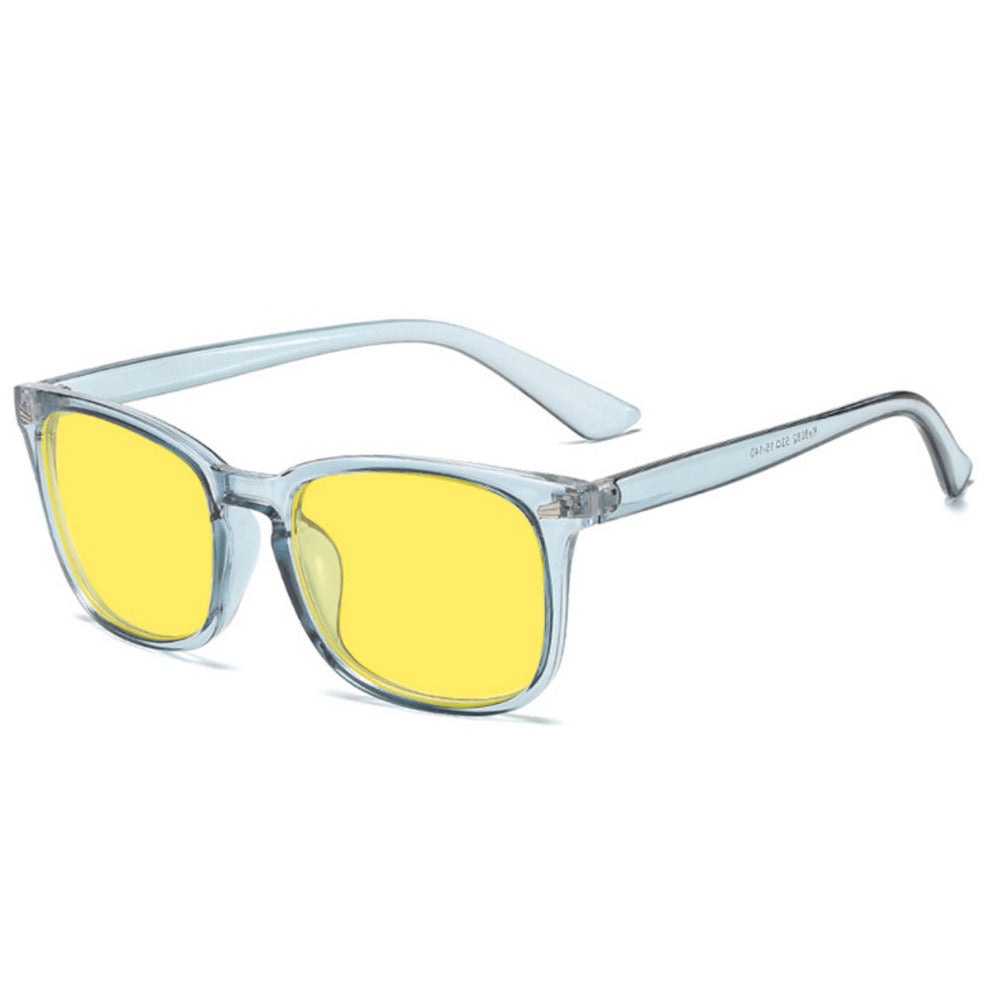 Gaming Phone Glasses Square Frame Eyewear Rivet Blue Light Blocking Glasses Wholesale