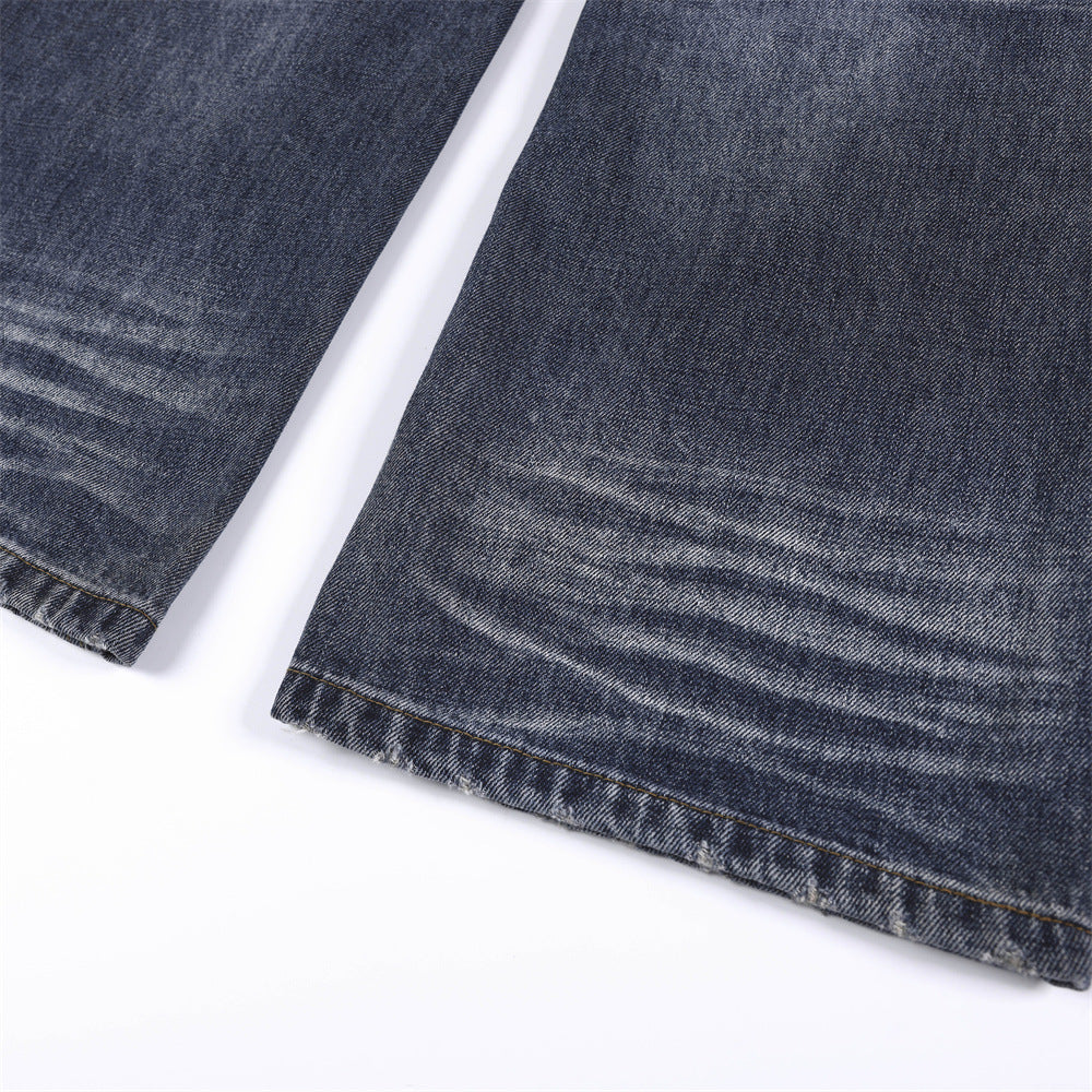 Wash and make old denim pants