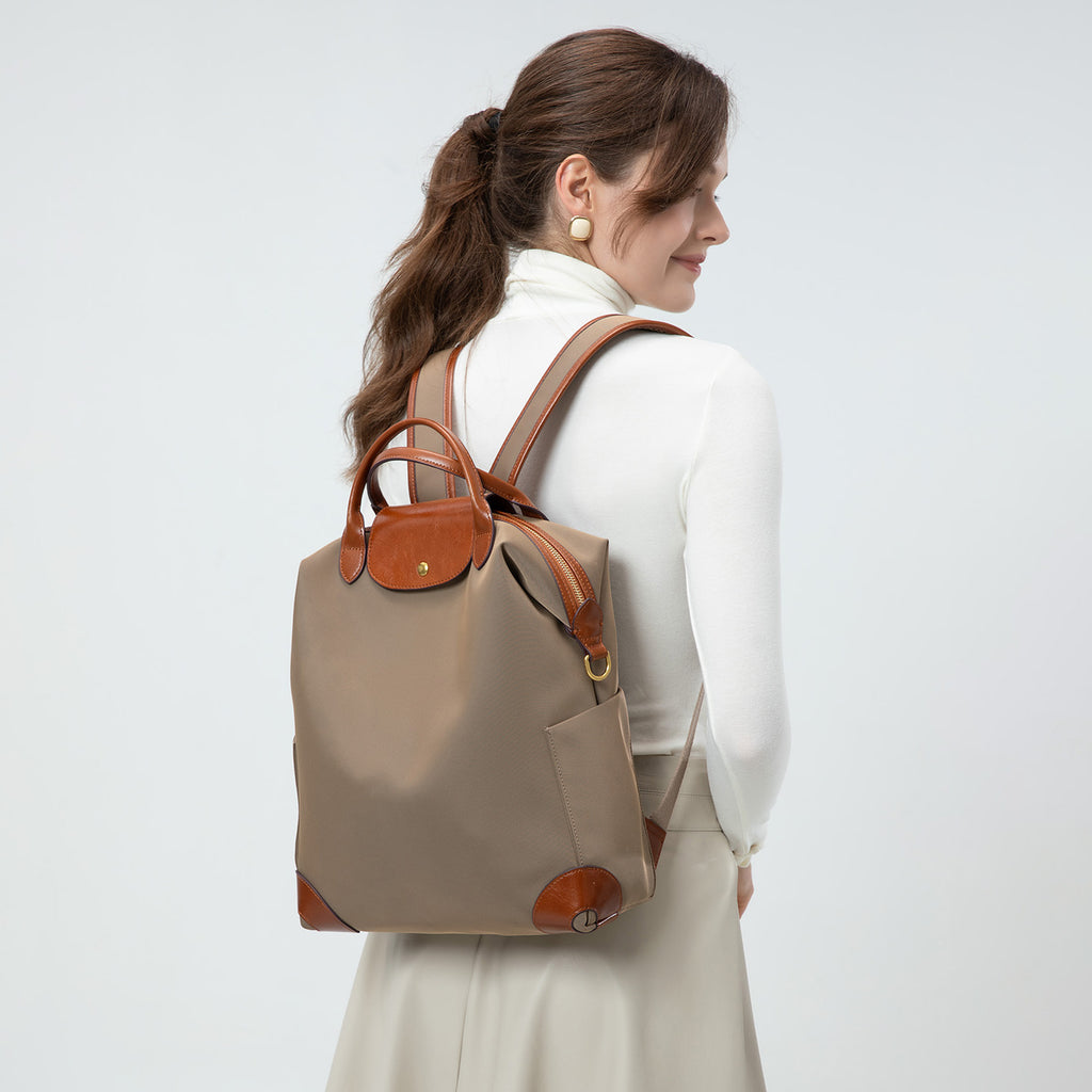 Quality Nylon Backpack with Large Capacity, Lightweight and Durable