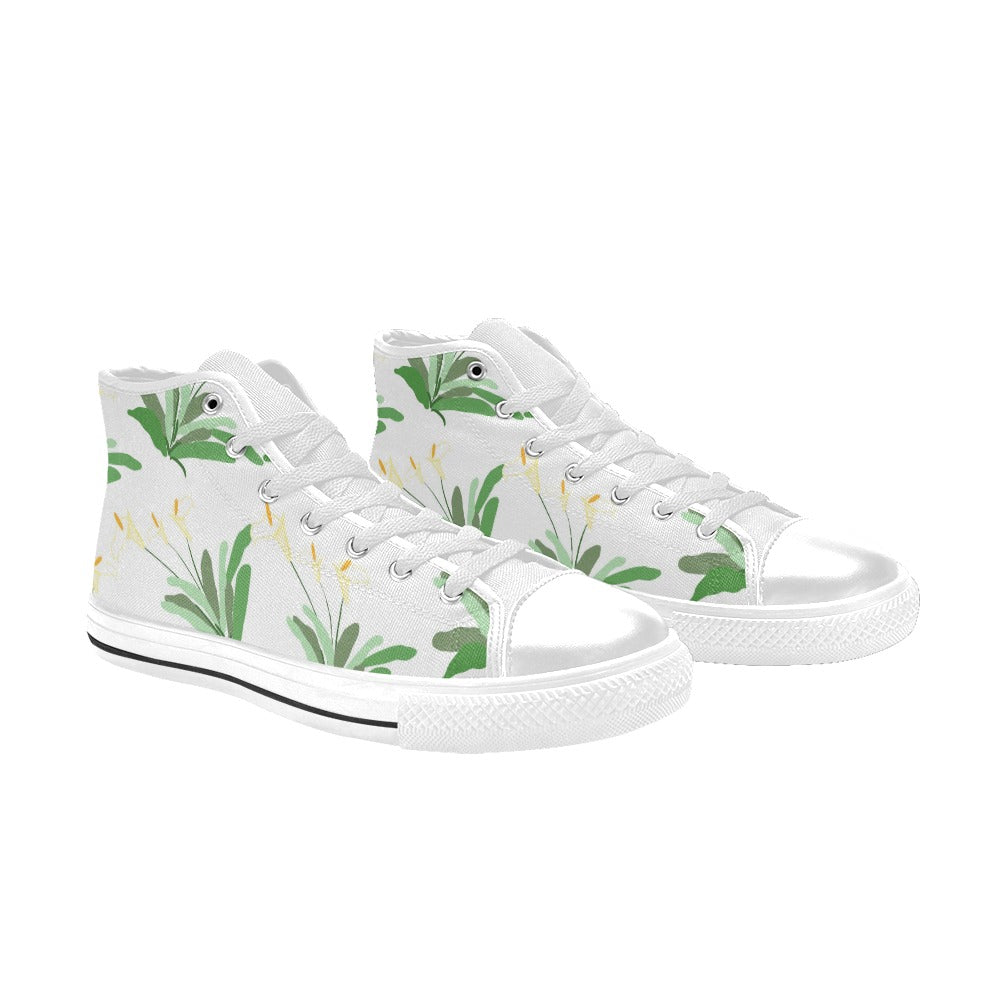 Custom High Top Canvas Shoes for Women Model017