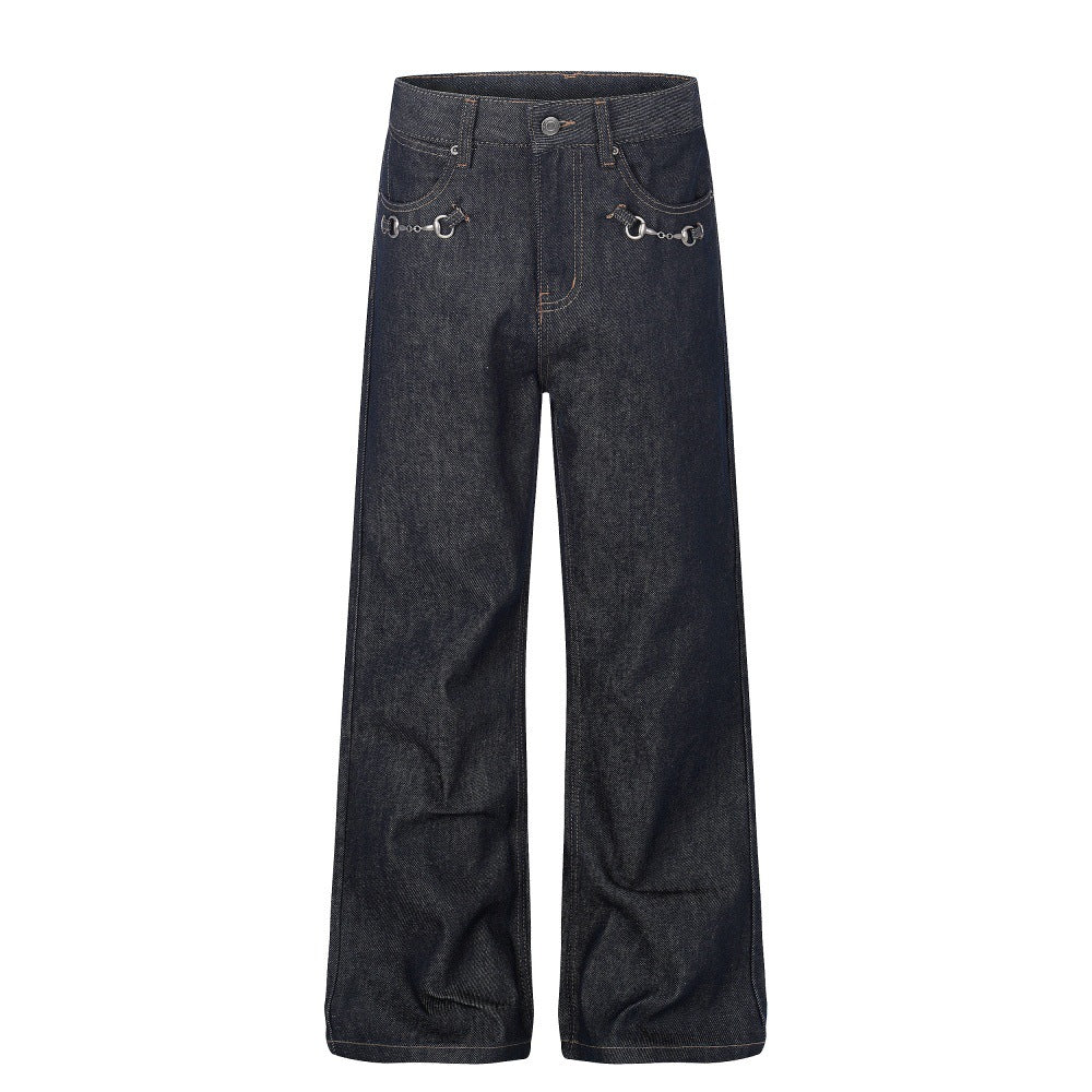 Original color denim pants