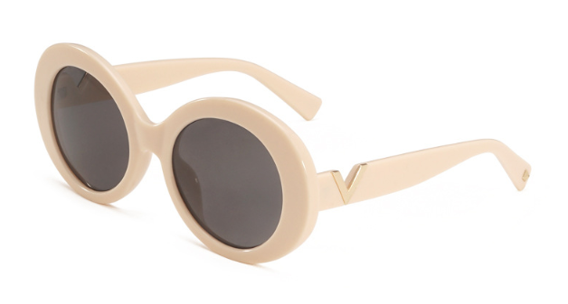 New Glasses Oval Sunglasses Ladies Glasses Trendy Hot Vintage Retro Sun Glasses Women's UV400