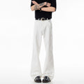 Slim Fit Straight Leg Denim Jeans Men