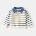 Striped Turtleneck Sweater Warm Top for Kids Children's Clothing