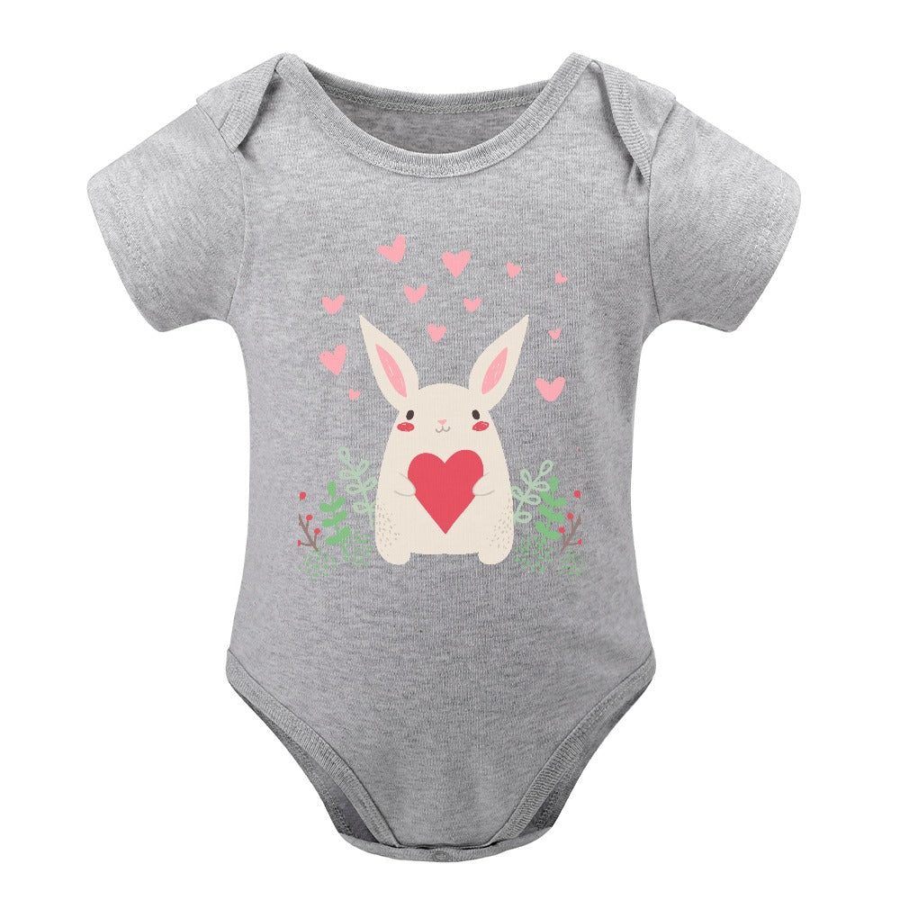 Short -Sleeve Baby's Bodysuit