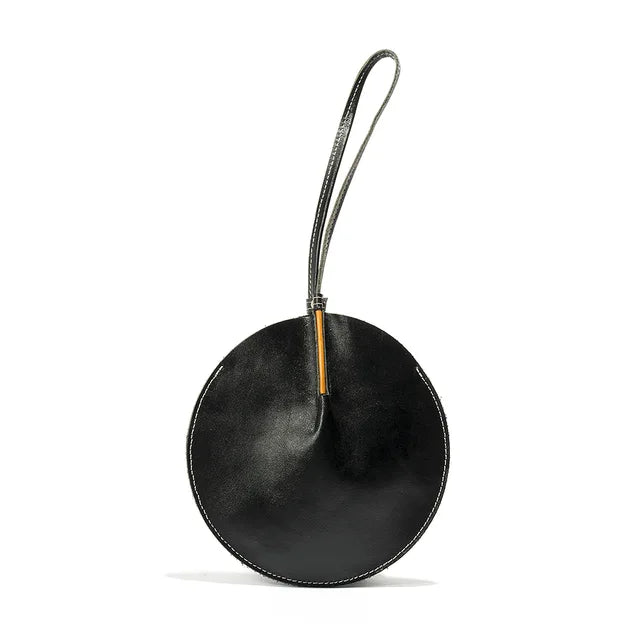 New Retro handmade women's bag shell bag personality small round bag fashion mobile phone hand in hand bag