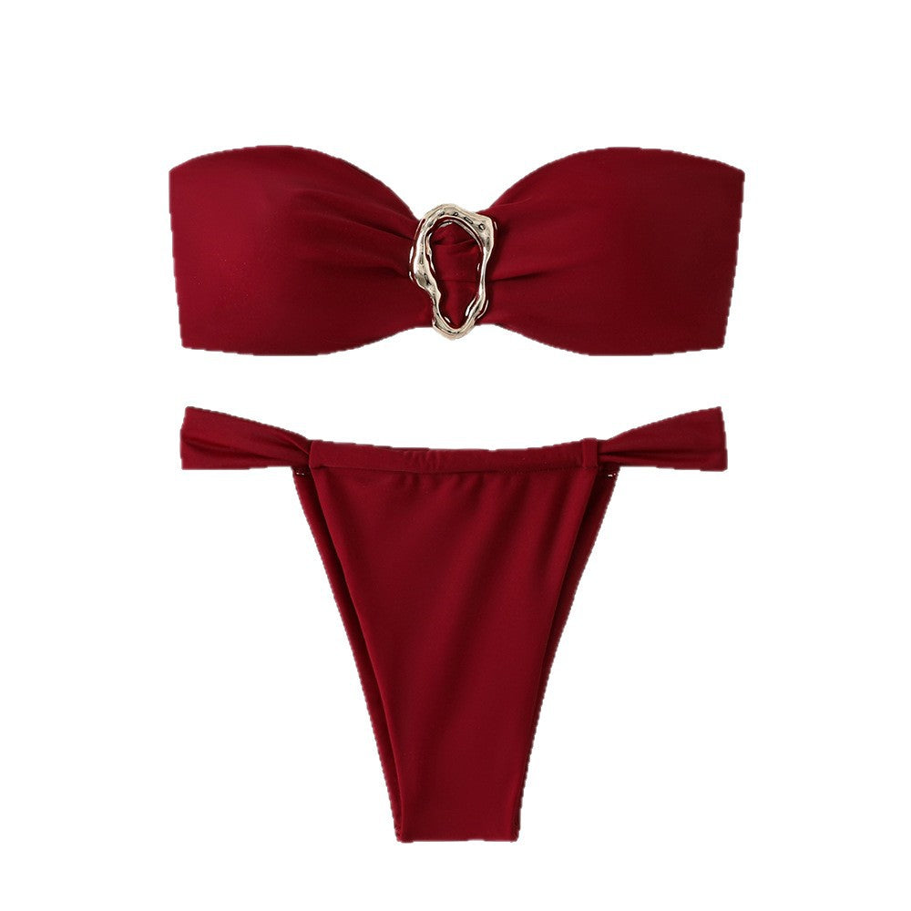 Topless Triangular Bikini