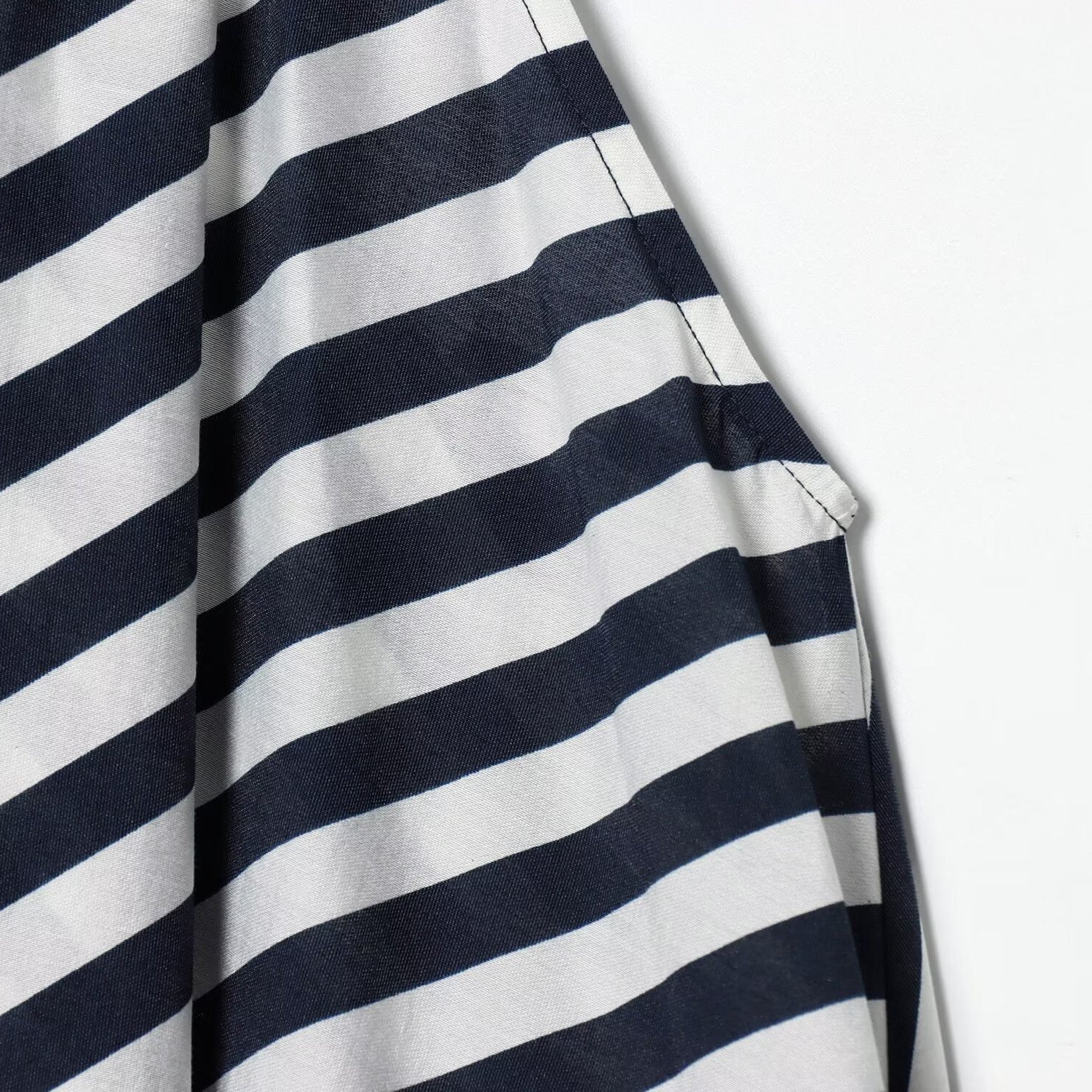 Lace up design A-line dress