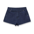 Street high waisted curved edge jeans