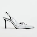 Denim shallow strap hollow toe sexy high-heeled fashion sandals