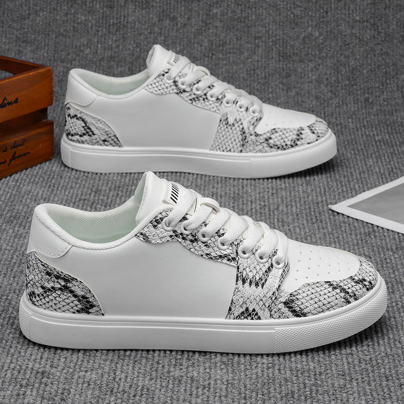 Men's breathable, comfortable, simple, and thick-soled shoes