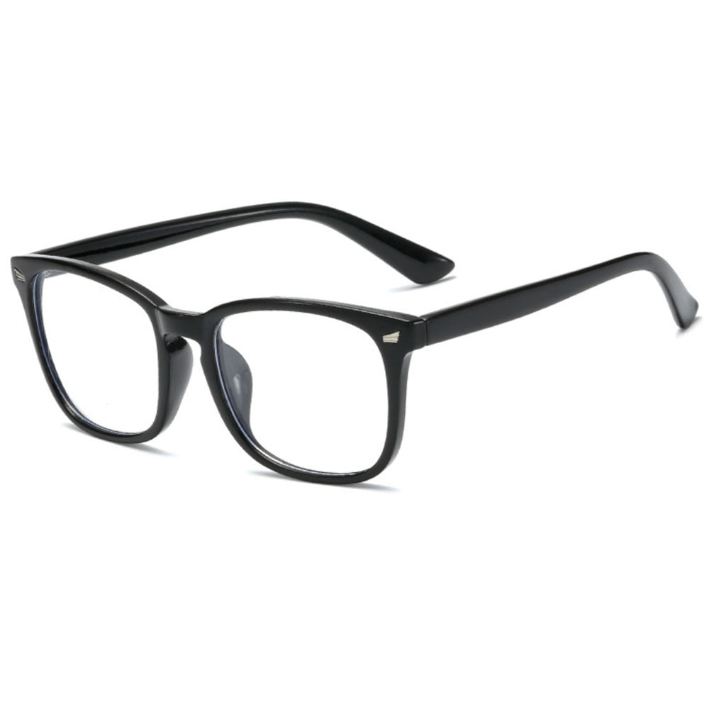 Gaming Phone Glasses Square Frame Eyewear Rivet Blue Light Blocking Glasses Wholesale