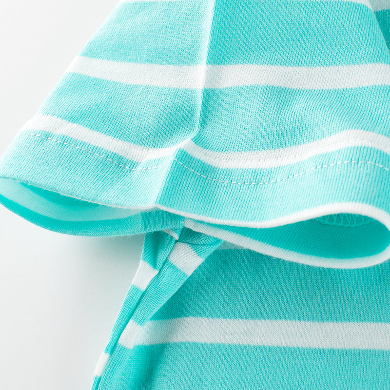 Baby Clothes Kids Striped Short Sleeve T-Shirt