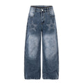 Wide Leg Jeans Women Loose Straight Washed Distressed Trendy Casual Pants