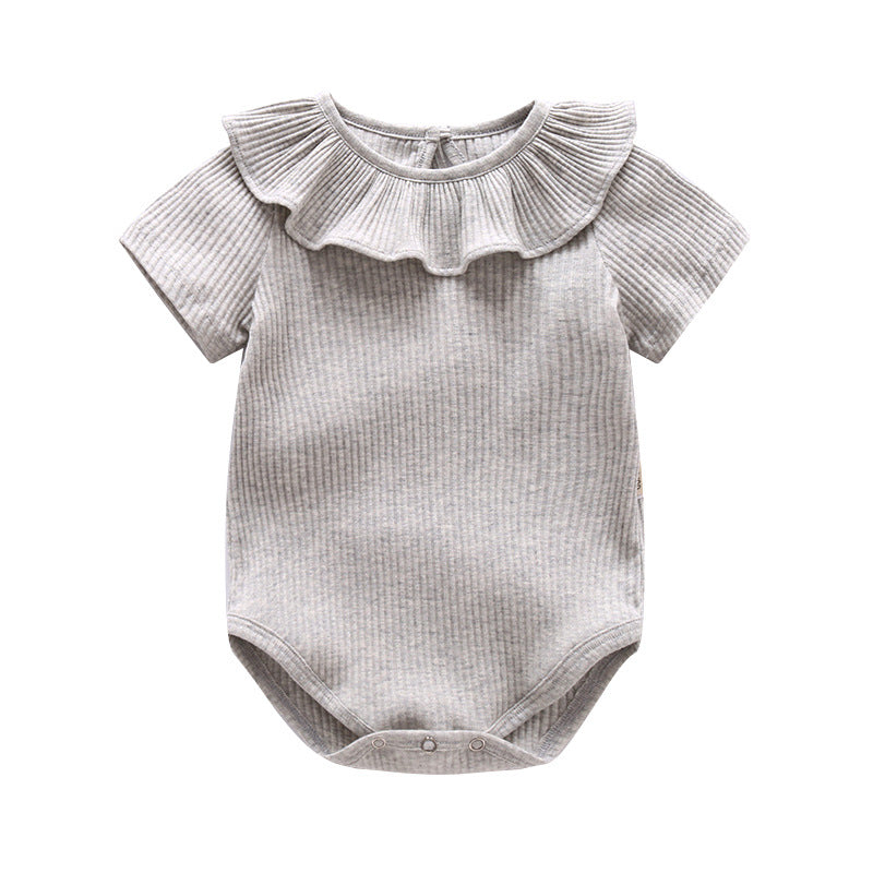 Short sleeved baby bag fart clothes