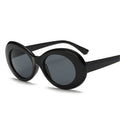 New Glasses Oval Sunglasses Ladies Glasses Trendy Hot Vintage Retro Sun Glasses Women's UV400