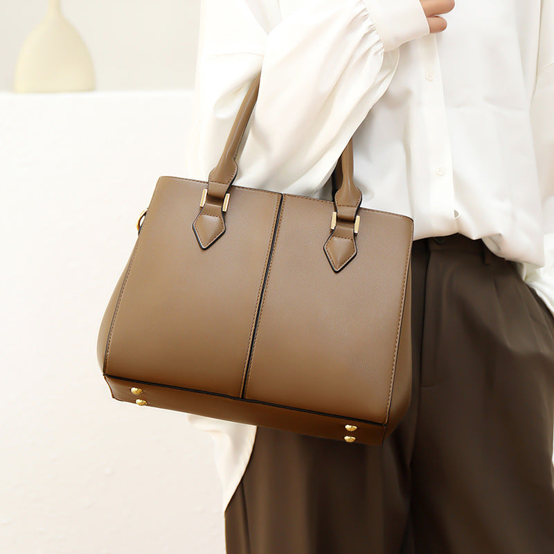 Mid-Aged Women's Bag Elegant Mother's Handbag Lady's Tote Bag