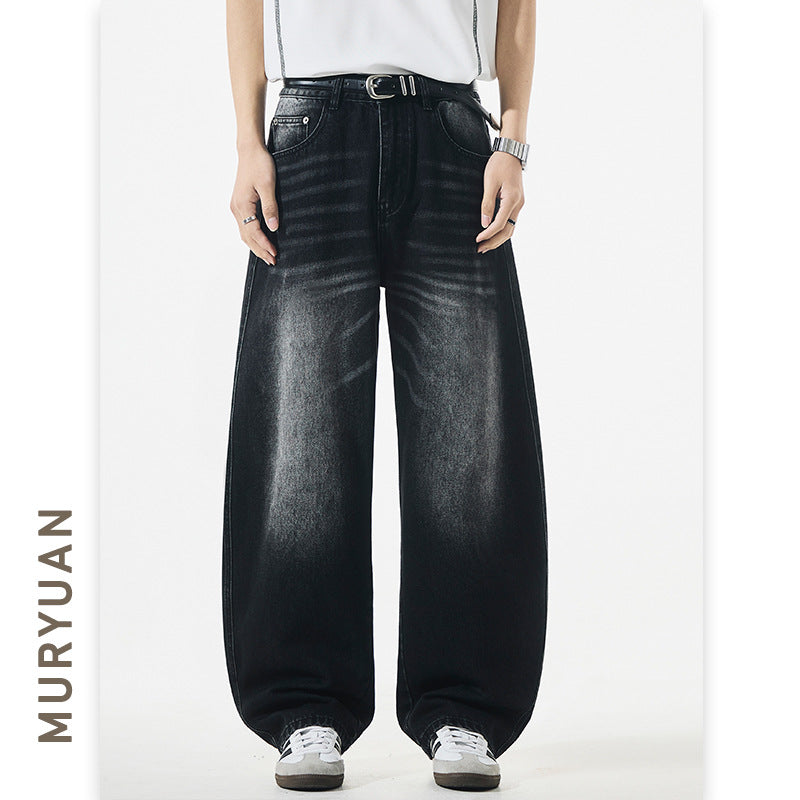 Men's Wear Fashion Straight Leg Denim Pants